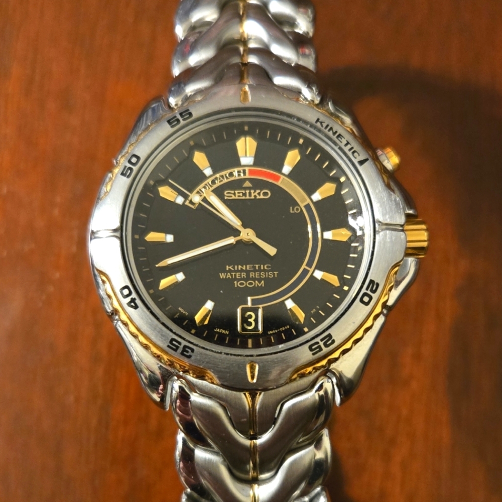 Seiko Kinetic Men's Watch